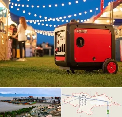 موتور برق در بندر ترکمن