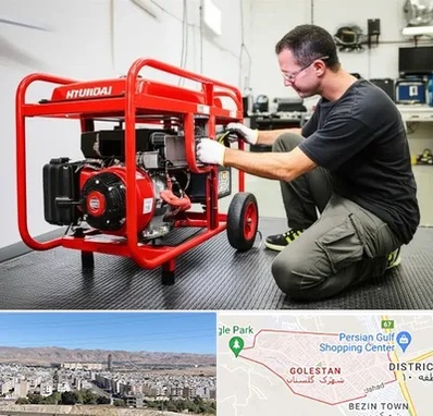 نمایندگی موتور برق هیوندای در شهرک گلستان شیراز 