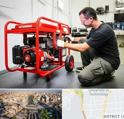 نمایندگی موتور برق هیوندای در استاد معین