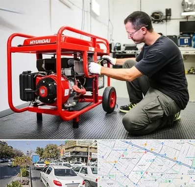 نمایندگی موتور برق هیوندای در مفتح مشهد 