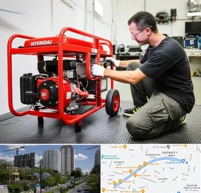 نمایندگی موتور برق هیوندای در اندرزگو 