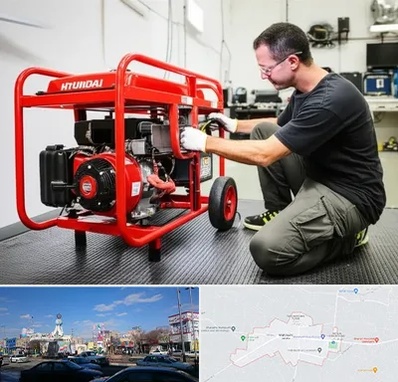 نمایندگی موتور برق هیوندای در ماهدشت کرج 