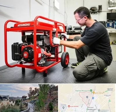 نمایندگی موتور برق هیوندای در باغستان کرج 