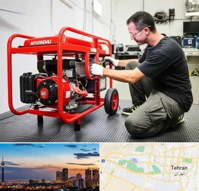 نمایندگی موتور برق هیوندای در غرب تهران 