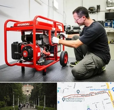 نمایندگی موتور برق هیوندای در بلوار معلم رشت 