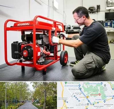 نمایندگی موتور برق هیوندای در قدوسی غربی شیراز 