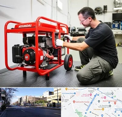 نمایندگی موتور برق هیوندای در خیابان ملاصدرا شیراز