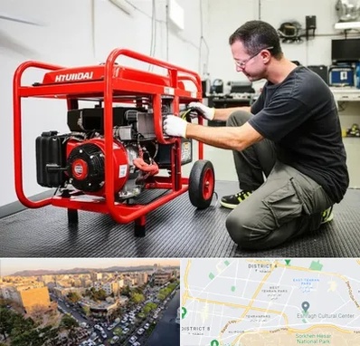 نمایندگی موتور برق هیوندای در تهرانپارس 