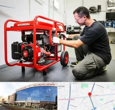 نمایندگی موتور برق هیوندای در نصف راه تبریز 