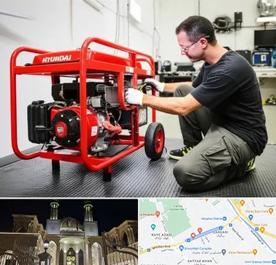 نمایندگی موتور برق هیوندای در زرگری شیراز 