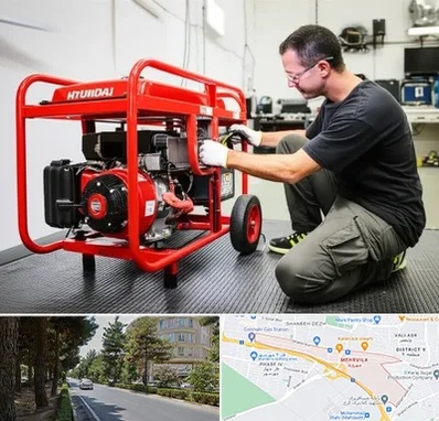 نمایندگی موتور برق هیوندای در مهرویلا کرج 