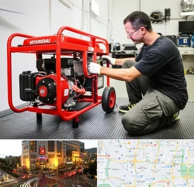 نمایندگی موتور برق هیوندای در جنت آباد تهران 