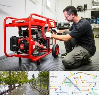 نمایندگی موتور برق هیوندای در خیابان ارم شیراز