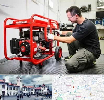 نمایندگی موتور برق هیوندای در میدان شهرداری رشت 