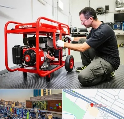 نمایندگی موتور برق هیوندای در لاله پارک تبریز 