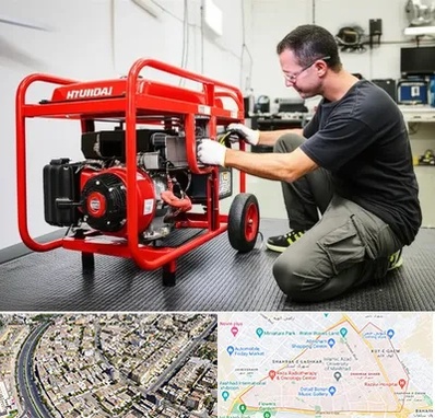 نمایندگی موتور برق هیوندای در شهرک غرب مشهد 