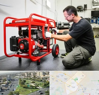 نمایندگی موتور برق هیوندای در کمال شهر کرج 