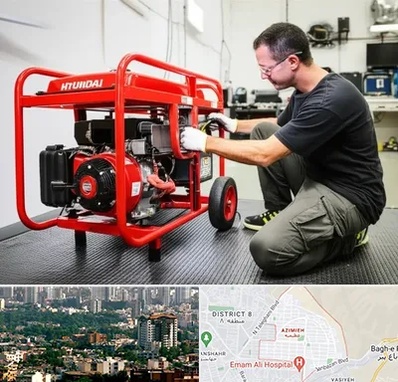 نمایندگی موتور برق هیوندای در عظیمیه کرج 