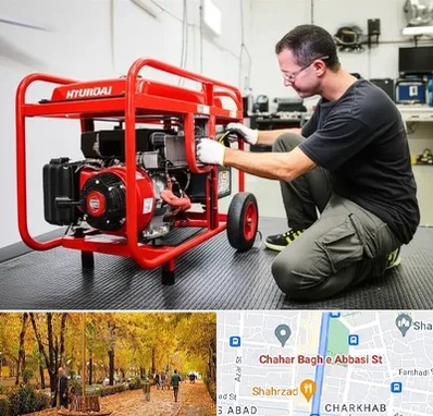 نمایندگی موتور برق هیوندای در چهارباغ اصفهان 