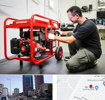 نمایندگی موتور برق هیوندای در چهارراه طالقانی کرج 