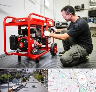 نمایندگی موتور برق هیوندای در خیابان زند شیراز 