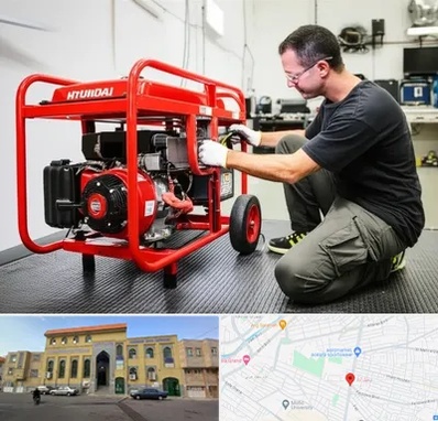 نمایندگی موتور برق هیوندای در زنبیل آباد قم 