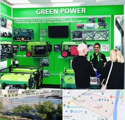 نمایندگی موتور برق گرین پاور در گلستان اهواز 