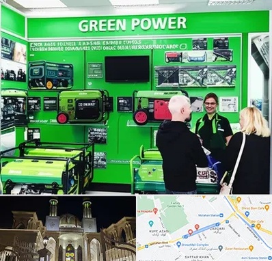 نمایندگی موتور برق گرین پاور در زرگری شیراز 