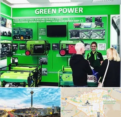 نمایندگی موتور برق گرین پاور در تهران