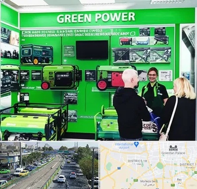 نمایندگی موتور برق گرین پاور در جنوب تهران 