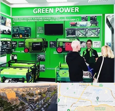 نمایندگی موتور برق گرین پاور در تهرانپارس 