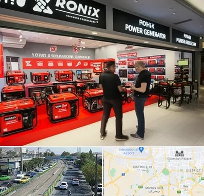 نمایندگی موتور برق رونیکس در جنوب تهران 