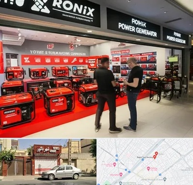 نمایندگی موتور برق رونیکس در باجک قم 