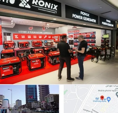 نمایندگی موتور برق رونیکس در چهارراه طالقانی کرج 