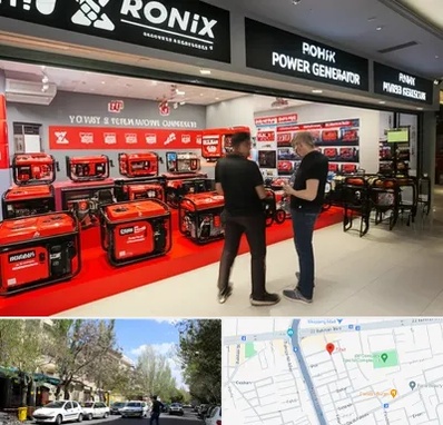 نمایندگی موتور برق رونیکس در کوی فیروز تبریز 