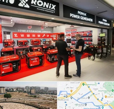 نمایندگی موتور برق رونیکس در کوی وحدت شیراز 