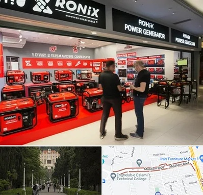 نمایندگی موتور برق رونیکس در بلوار معلم رشت 