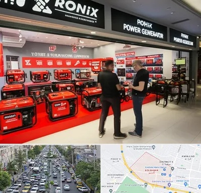 نمایندگی موتور برق رونیکس در گلشهر کرج 