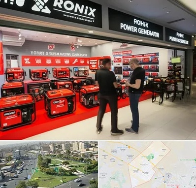 نمایندگی موتور برق رونیکس در کمال شهر کرج 