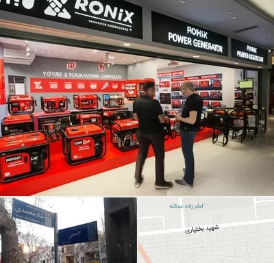 نمایندگی موتور برق رونیکس در سی متری جی