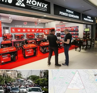 نمایندگی موتور برق رونیکس در سیدی مشهد 