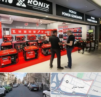نمایندگی موتور برق رونیکس در مجیدیه شمالی