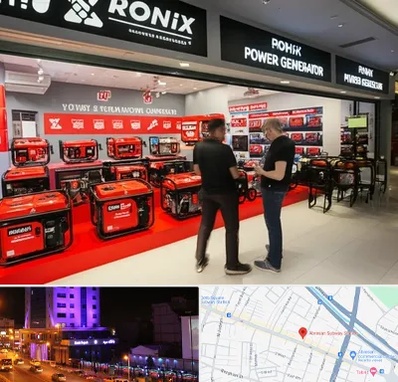 نمایندگی موتور برق رونیکس در آبرسان تبریز 