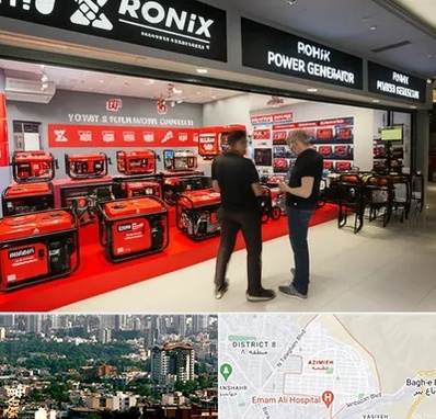 نمایندگی موتور برق رونیکس در عظیمیه کرج 