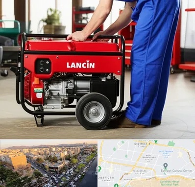 نمایندگی موتور برق لانسین در تهرانپارس 