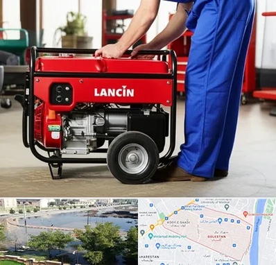 نمایندگی موتور برق لانسین در گلستان اهواز 