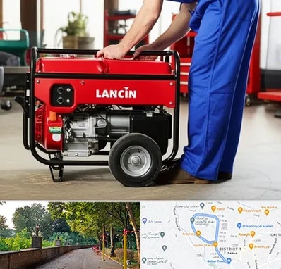 نمایندگی موتور برق لانسین در فلکه گاز رشت 