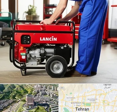 نمایندگی موتور برق لانسین در شمال تهران 