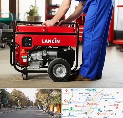 نمایندگی موتور برق لانسین در شریعتی 