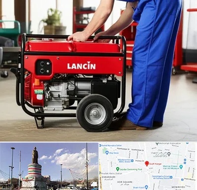 نمایندگی موتور برق لانسین در کارگر جنوبی